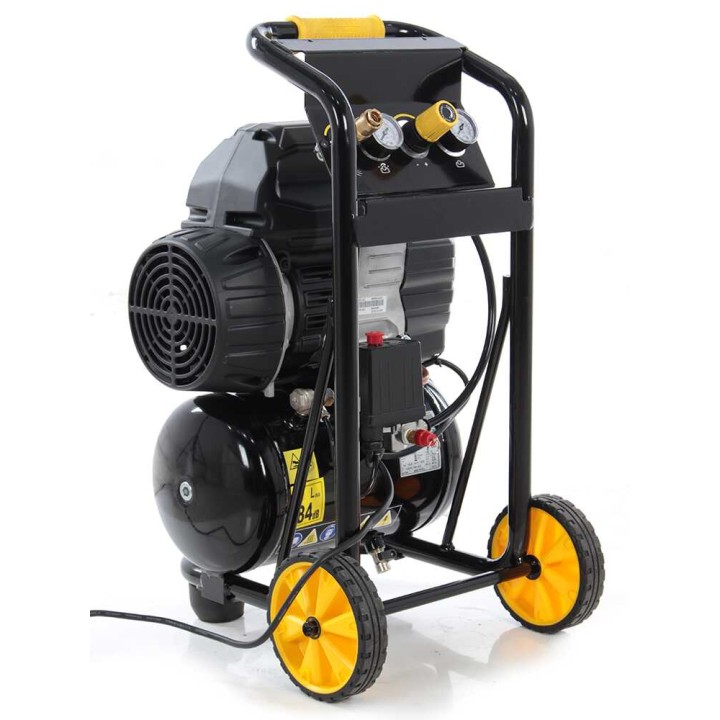 Stanley Sil Air 244/10 PCM öljytön pystymallinen kompressori, 1,5 HP, 10 l, 8 bar