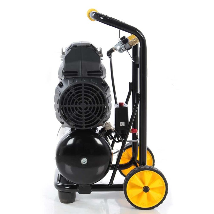 Stanley Sil Air 244/10 PCM öljytön pystymallinen kompressori, 1,5 HP, 10 l, 8 bar