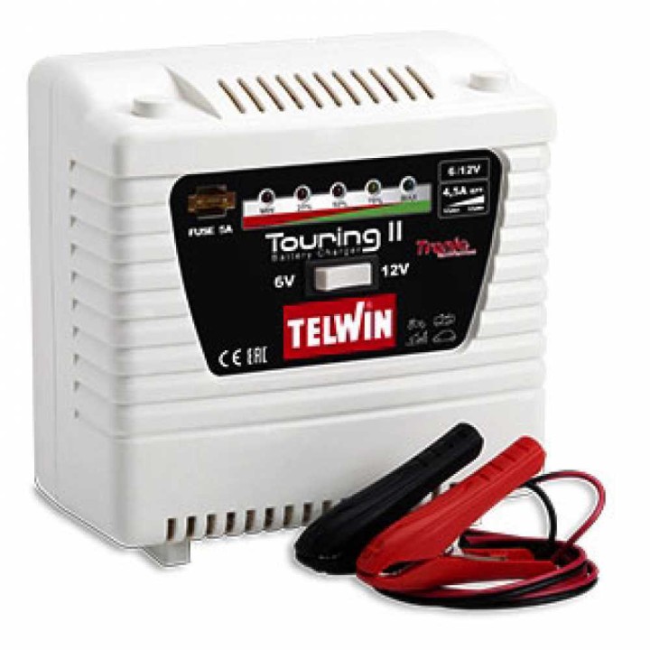Telwin Touring 11 akkulaturi 6 12 V 60 W