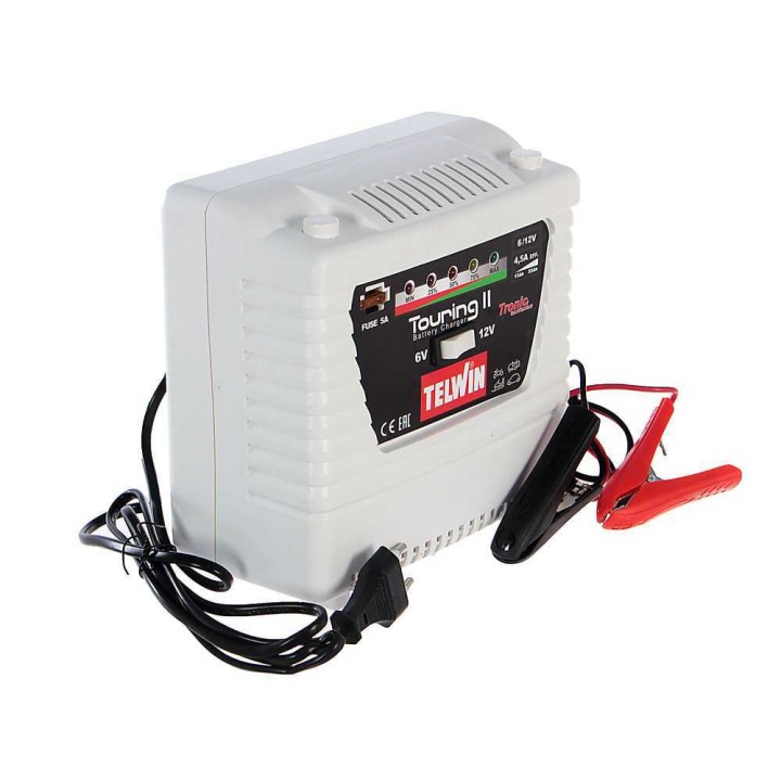 Telwin Touring 11 -akkulaturi, 6–12 V, 60 W
