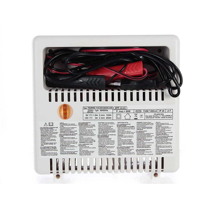 Telwin Touring 11 -akkulaturi, 6–12 V, 60 W