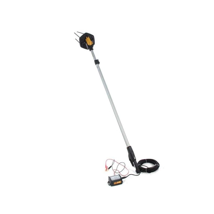 Volpi Giulivo Plus 705XL oliivinkeruulaite, 12 V, teleskooppivarsi 240–360 cm