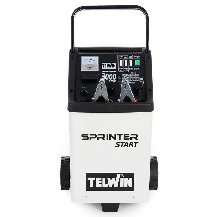 Telwin Sprinter 3000 Start akkulaturi ja käynnistyslaite, 12–24 V, 300 A