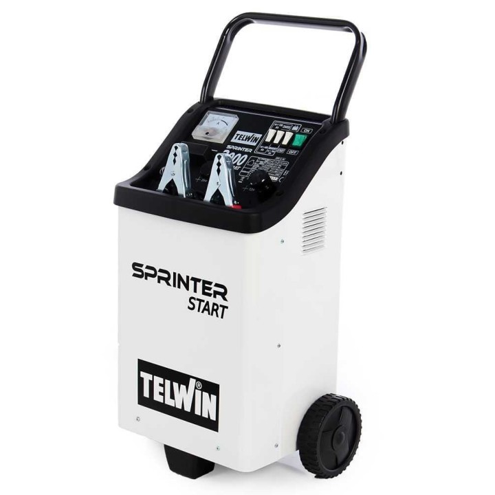 Telwin Sprinter 3000 Start akkulaturi ja käynnistyslaite, 12–24 V, 300 A