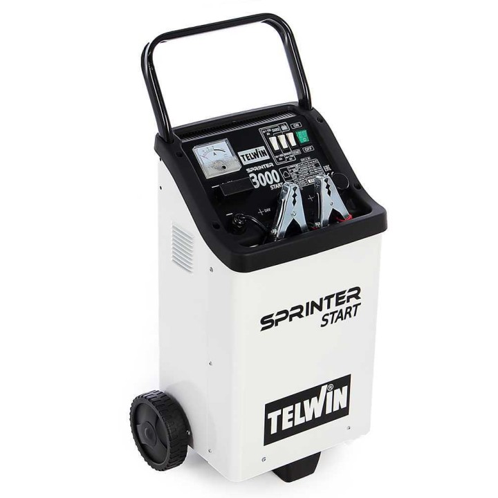 Telwin Sprinter 3000 Start akkulaturi ja käynnistyslaite, 12–24 V, 300 A