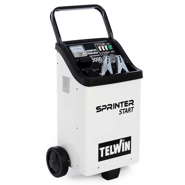 Telwin Sprinter 3000 Start akkulaturi ja käynnistyslaite, 12–24 V, 300 A
