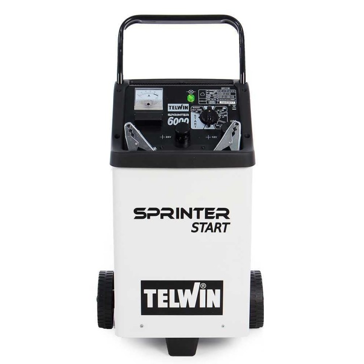 Telwin Sprinter 6000 Start akkulaturi ja käynnistin, 12–24 V, 570 A