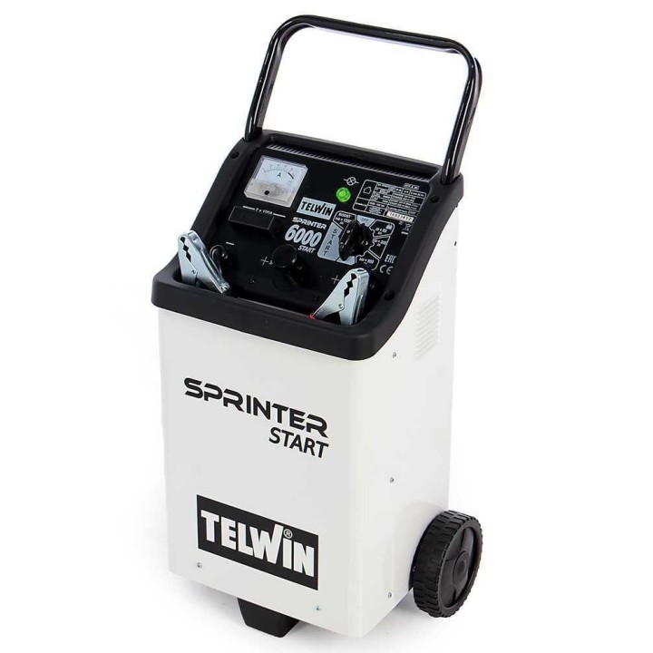 Telwin Sprinter 6000 Start akkulaturi ja käynnistin, 12–24 V, 570 A