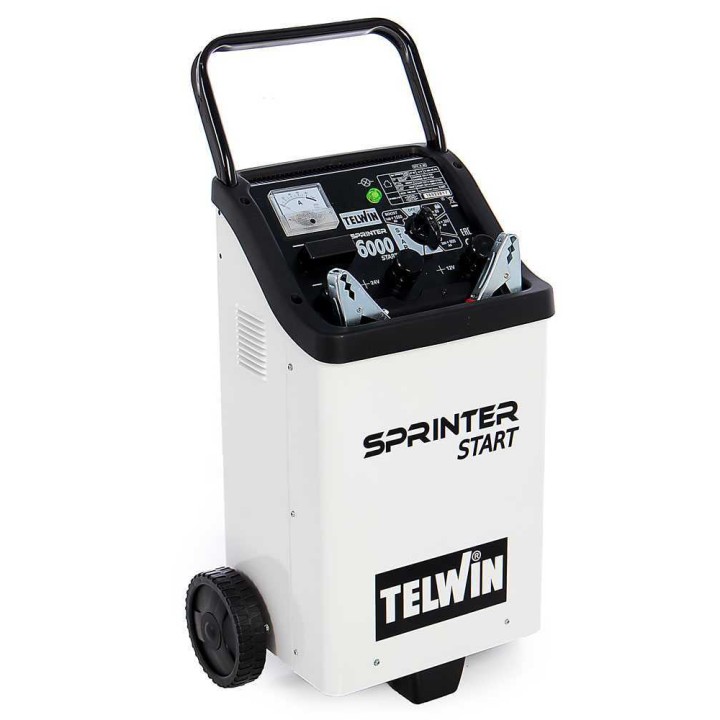Telwin Sprinter 6000 Start akkulaturi ja käynnistin, 12–24 V, 570 A