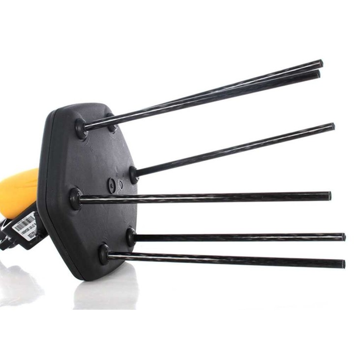 Volpi Giulivo Plus 705XL oliivinkeruulaite, 12 V, teleskooppivarsi 240–360 cm