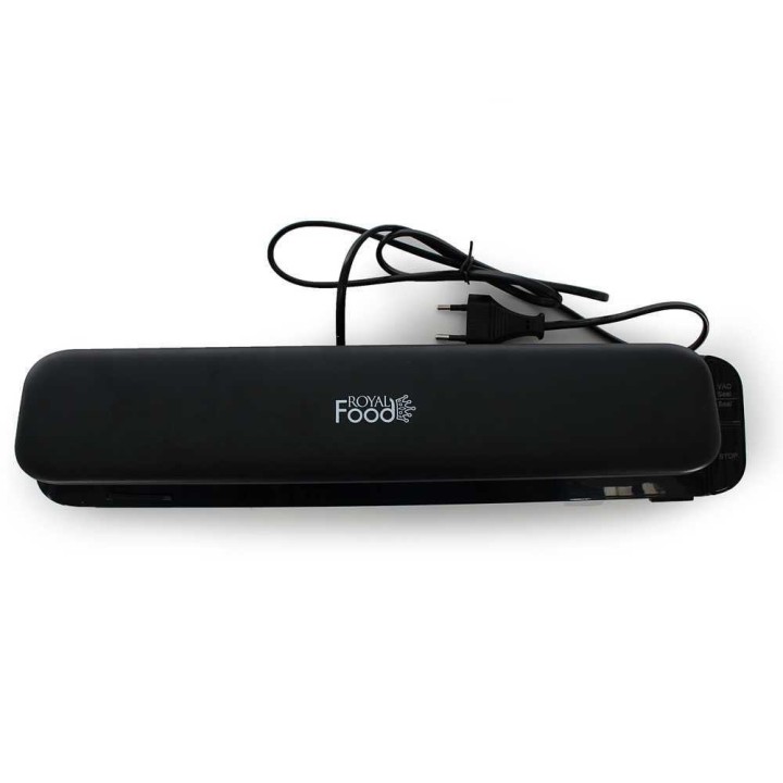 Royal Food VS30E Extra Slim Black tyhjiöpakkauslaite, 30 cm, 110 W, 230 V