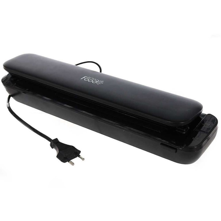 Royal Food VS30E Extra Slim Black tyhjiöpakkauslaite, 30 cm, 110 W, 230 V
