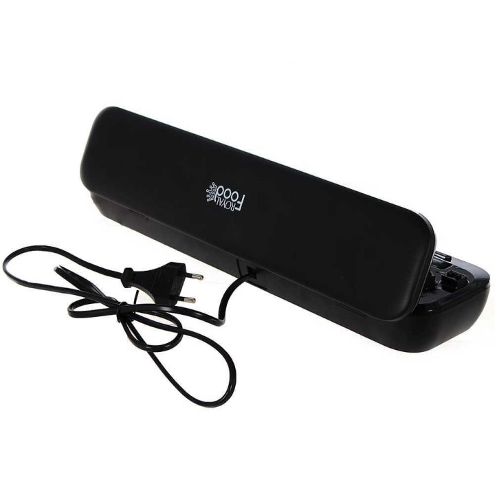 Royal Food VS30E Extra Slim Black tyhjiöpakkauslaite, 30 cm, 110 W, 230 V