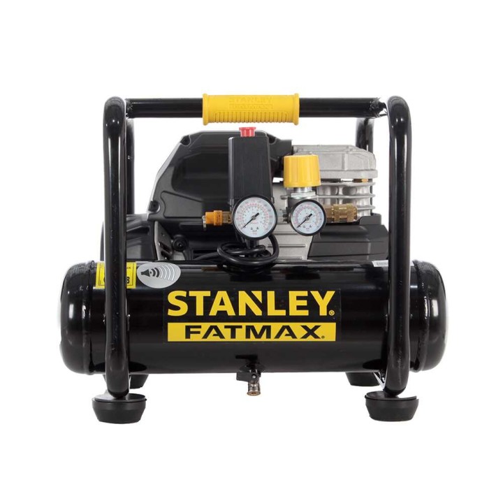 Stanley Vento Rollcage OL244/6 PCM kompressori, 1,5 HP, 6 l, öljytön, hiljennetty