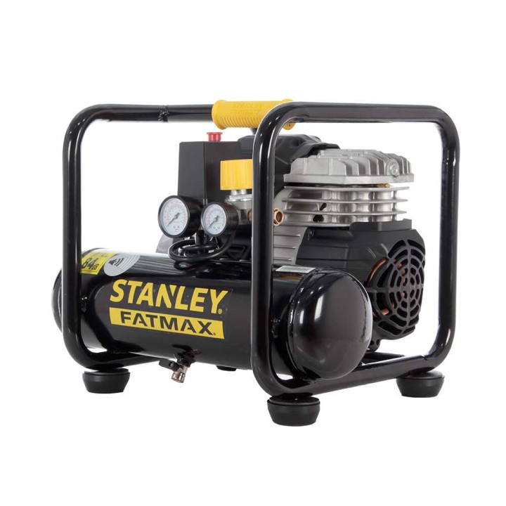 Stanley Vento Rollcage OL244/6 PCM kompressori, 1,5 HP, 6 l, öljytön, hiljennetty