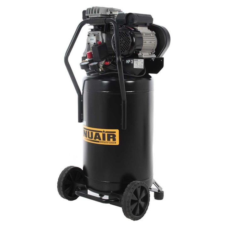Nuair B2800B/3M/90V pystymallinen kompressori, 3 HP, 90 l, 230 V