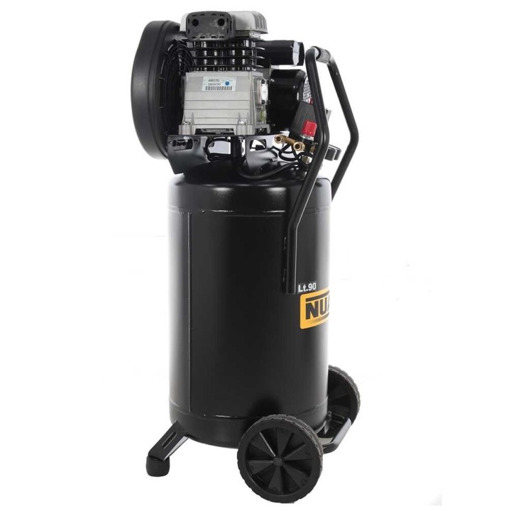 Nuair B2800B/3M/90V pystymallinen kompressori, 3 HP, 90 l, 230 V