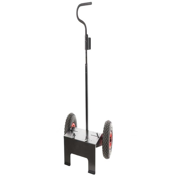 Volpi-akkuvaunu 60 Ah:n akulla ja Telwin Touring 18 -laturilla
