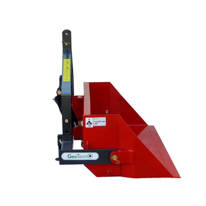 GeoTech hydraulinen takapala traktoriin, 160 cm, 700 kg