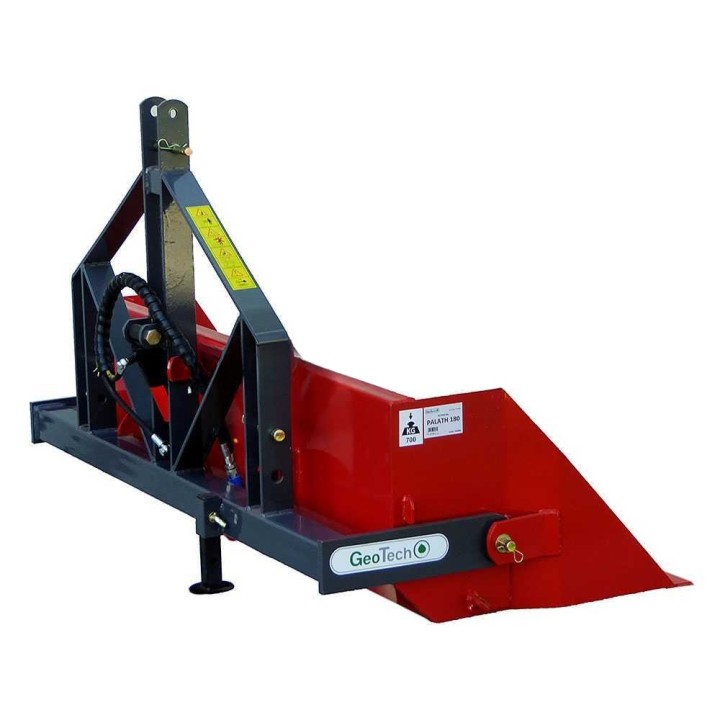 GeoTech hydraulinen takapala traktoriin, 160 cm, 700 kg