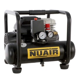 Nuair SIL 244 6 öljytön hiljainen kompressori 1 5 HP 6 l 230 V