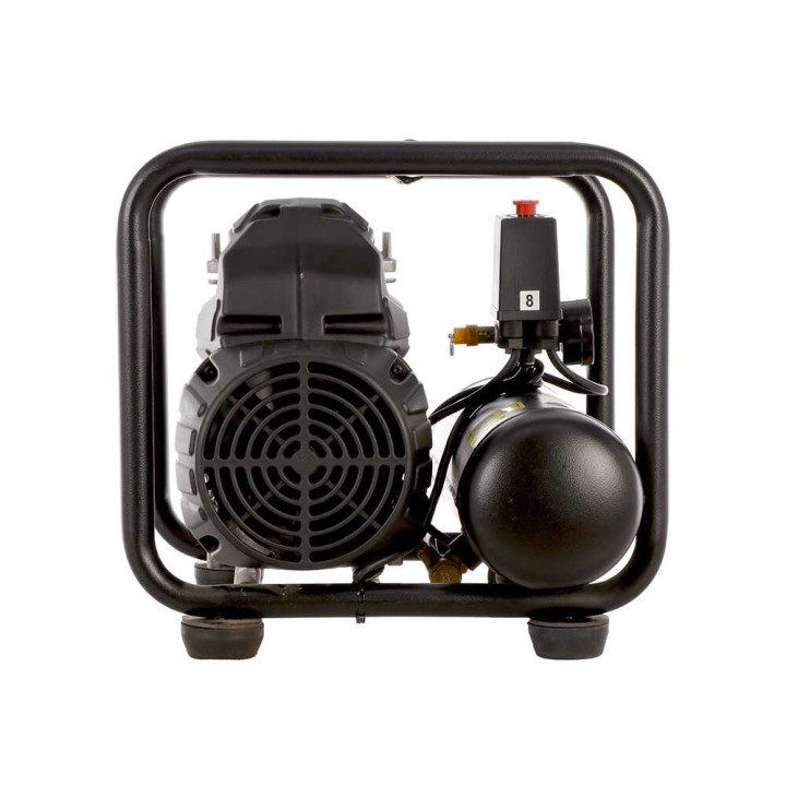 Nuair SIL 244/6 öljytön hiljainen kompressori, 1,5 HP, 6 l, 230 V