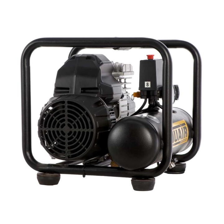 Nuair SIL 244/6 öljytön hiljainen kompressori, 1,5 HP, 6 l, 230 V