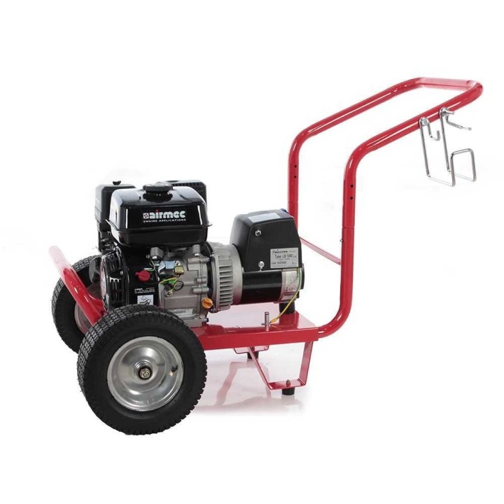 Airmec LS 1000 12 V generaattori akkukäyttöisille oliivinkorjuukammoille, 6,5 HP
