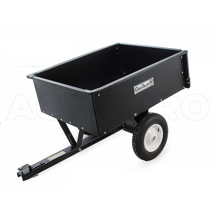GeoTech TC3080D kippikärry ajoleikkuriin, 230 kg, 97 × 76 × 30 cm