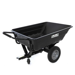GeoTech TC3080PL kuljetuskärry ajoleikkuriin 300 kg PVC lava 121 93 29 cm