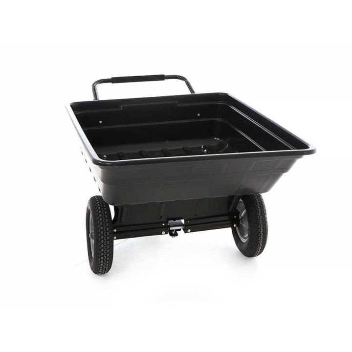 GeoTech TC3080PL kuljetuskärry ajoleikkuriin, 300 kg, PVC-lava 121 × 93 × 29 cm