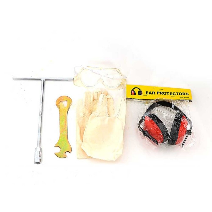 Wortex D200/80H biomurskain, Honda GX 200, 6,5 HP, enintään 65 mm