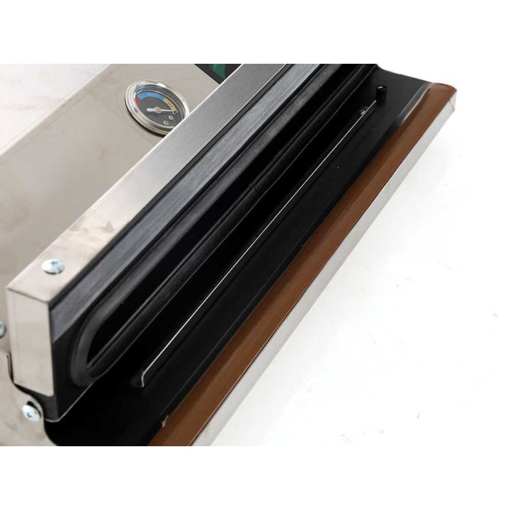 BIG Euro 460 INOX vakuumipakkauskone, 47 cm, 150 W, vakuumimittari