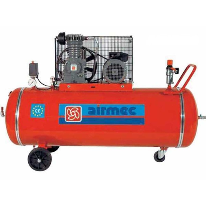 Airmec CR 203 kompressori, 200 l, 3 HP, kolmivaiheinen 400 V