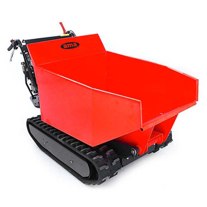 Ama TAG500TD telaketjumoottorikärry hydraulinen dumper lava 500 kg