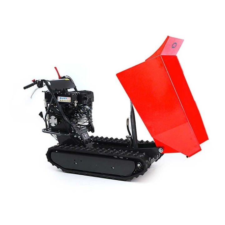 Ama TAG500TD telaketjumoottorikärry, hydraulinen dumper-lava, 500 kg