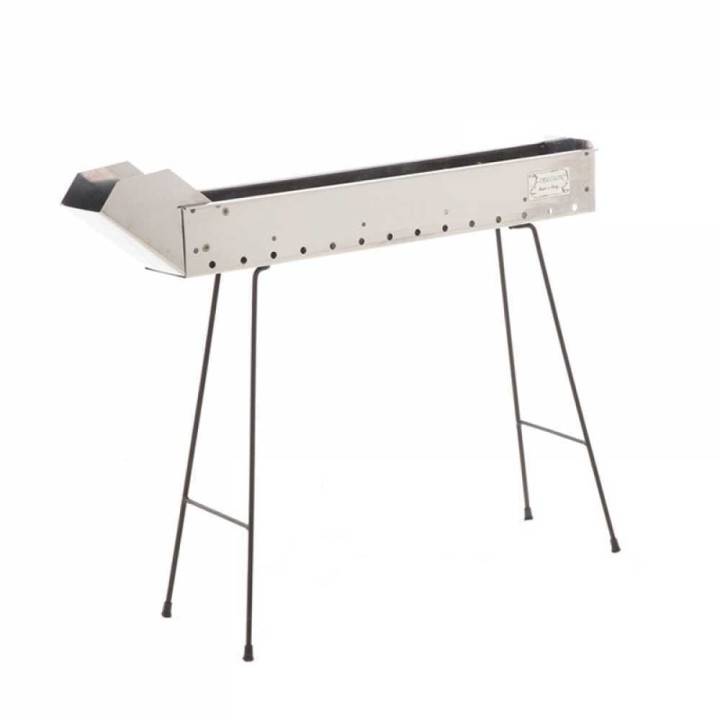 Cruccolini Inox 75 cm hiiligrilli arrosticini vartaille 70 10 cm ruostumaton teräs