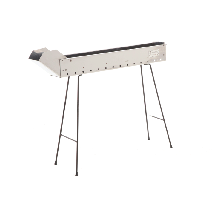 Cruccolini Inox 75 cm hiiligrilli arrosticini-vartaille, 70 × 10 cm, ruostumaton teräs