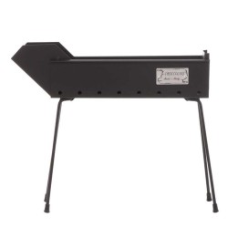 Cruccolini BA12 hiiligrilli arrosticini vartaille 40 cm kokoontaitettavat jalat