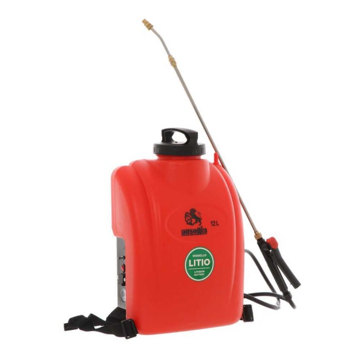 Ausonia 12 l akkukäyttöinen selkäruisku, 12 V, 8 Ah, 4 bar