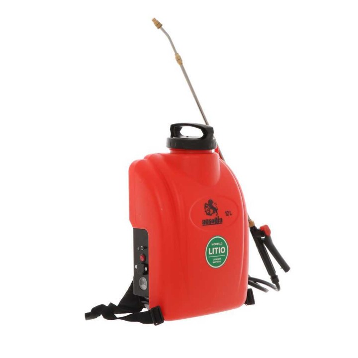 Ausonia 12 l akkukäyttöinen selkäruisku, 12 V, 8 Ah, 4 bar
