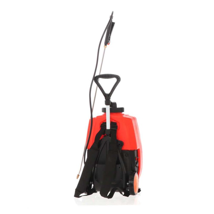 Ausonia 16 l akkukäyttöinen reppuruisku, trolley-kärry, 12 V, 10 Ah