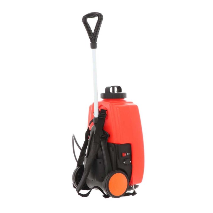 Ausonia 16 l akkukäyttöinen reppuruisku, trolley-kärry, 12 V, 10 Ah