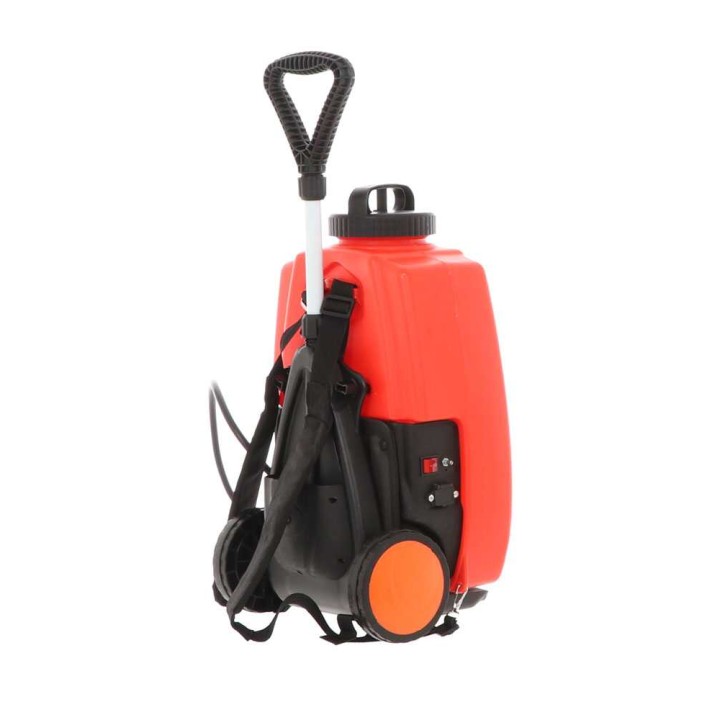 Ausonia 16 l akkukäyttöinen reppuruisku, trolley-kärry, 12 V, 10 Ah