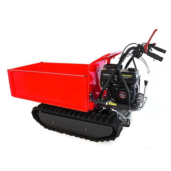 Ama TAG500T telaketjumotocarriole, 500 kg, jatkettava lava