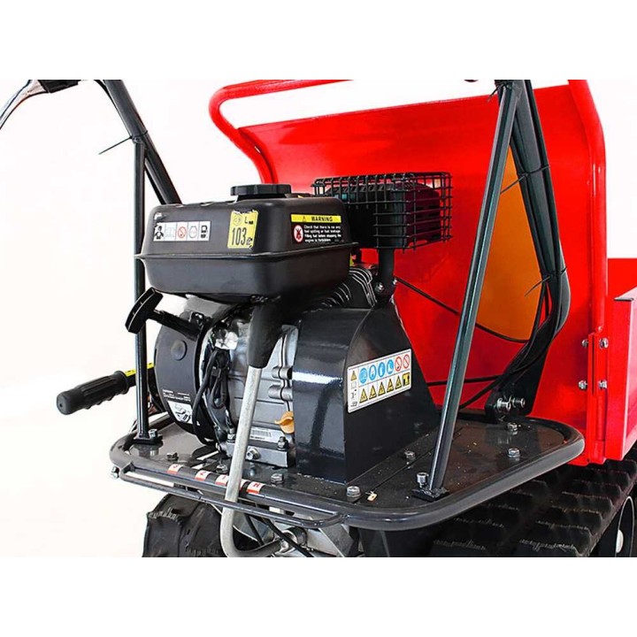 Ama TAG500T telaketjumotocarriole, 500 kg, jatkettava lava