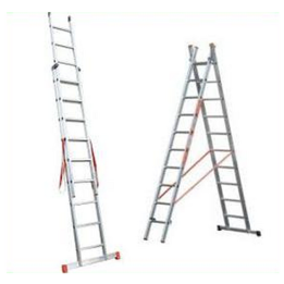 Facal Genia G250 2 teleskooppitikas 7 7 askelmaa 3 88 m alumiini