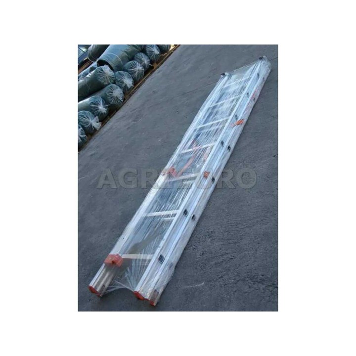 Facal Genia G250-2 teleskooppitikas, 7 + 7 askelmaa, 3,88 m, alumiini