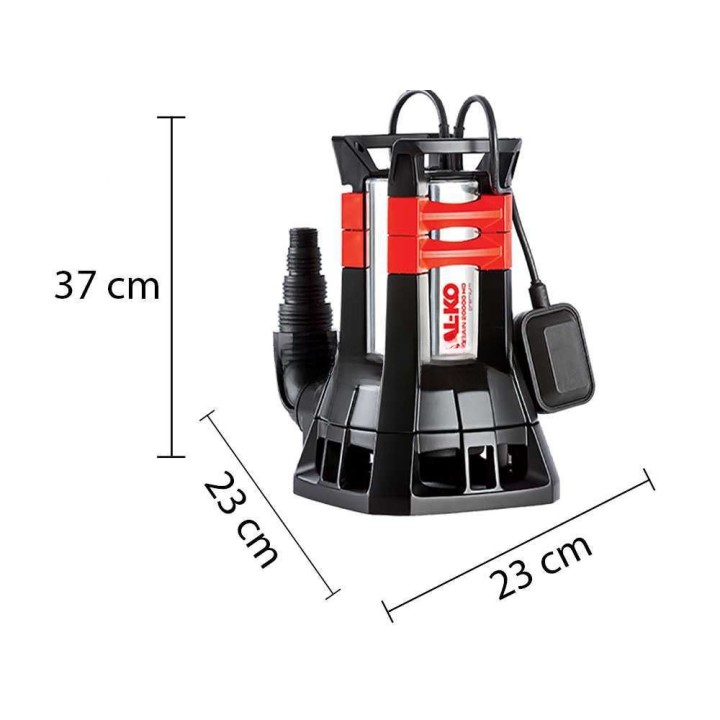 AL-KO DRAIN 20000 HD uppopumppu likavedelle, 1 300 W, 20 000 l/h, 230 V