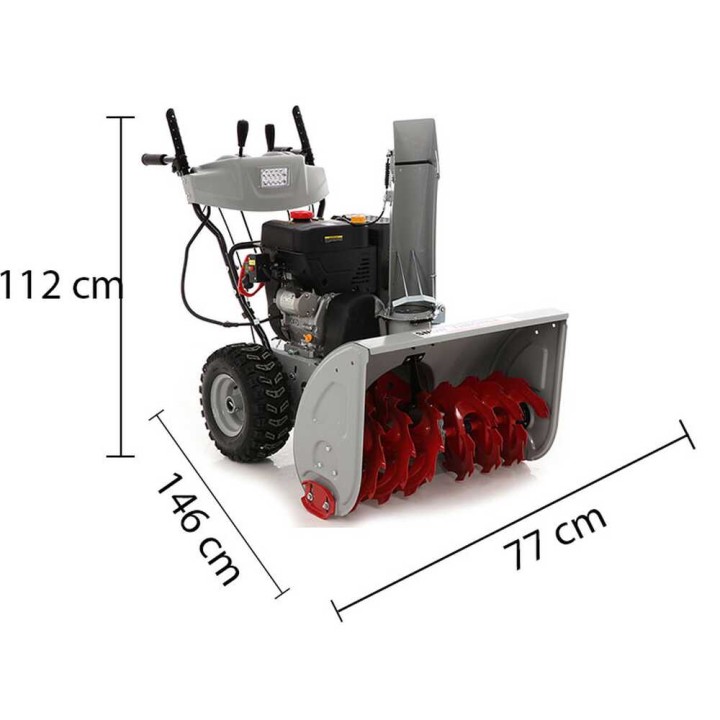 Ama NPS 1476 lumilinko, Loncin G 420 F, 15 HP, 76 cm, 6 + 2 vaihdetta
